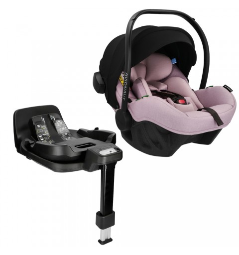 Avionaut Pixel PRO 2.0 C i-Size - fotelik samochodowy 0-13 kg, zestaw z bazą obrotową IQ Orbit | Pink Pro 05 2.0 C